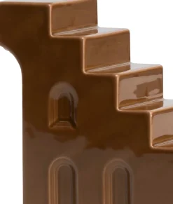 Skira kandelaar (H11.8cm) in de kleur Bruin - COCOmaison