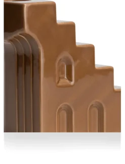 Skira kandelaar (H11.8cm) in de kleur Bruin - COCOmaison