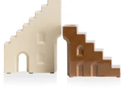 Skira kandelaar (H11.8cm) in de kleur Bruin - COCOmaison