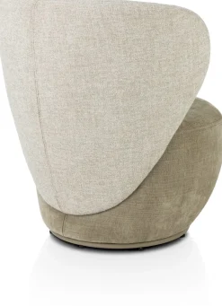 Solee fauteuil - draaibaar in de kleur Groen - XOOON