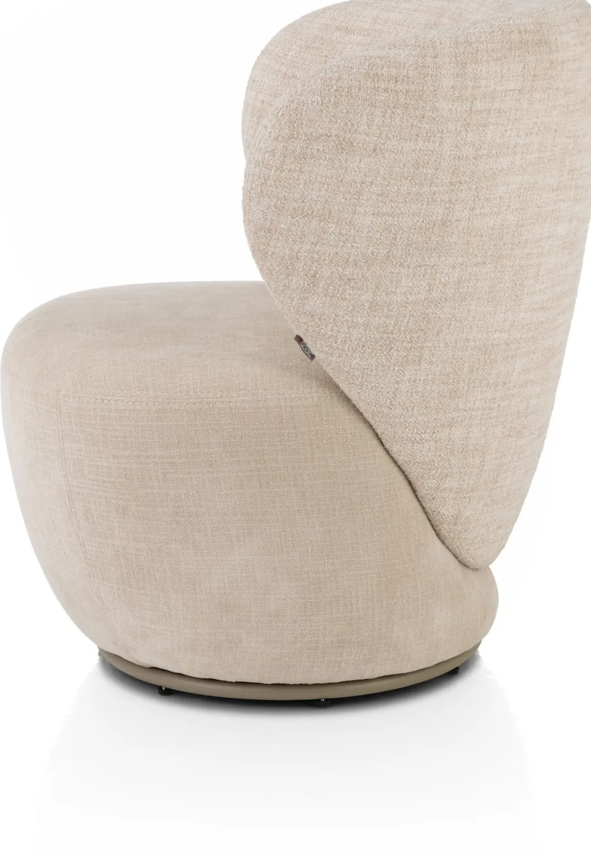 Solee fauteuil - draaibaar in de kleur Crème - XOOON