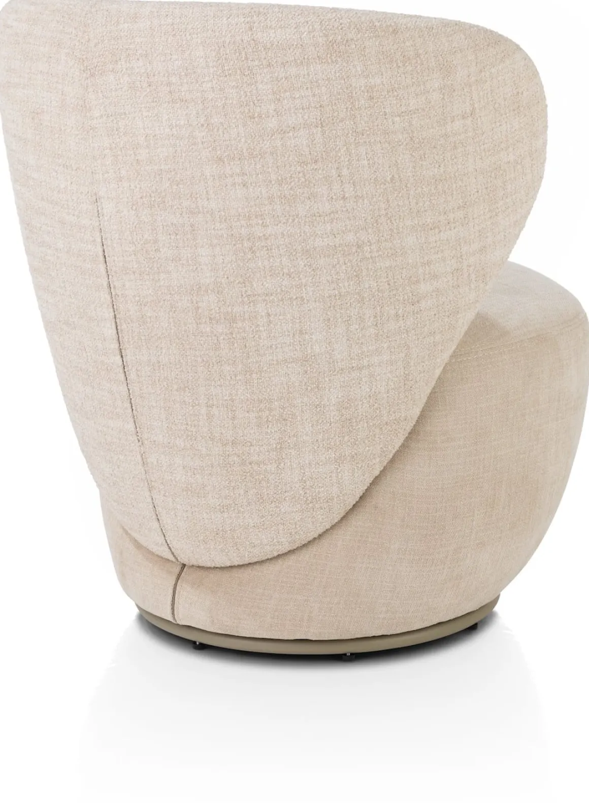 Solee fauteuil - draaibaar in de kleur Crème - XOOON