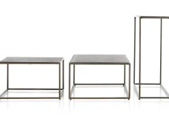 Stand Up bijzettafel in de kleur Goud - COCOmaison