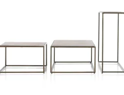 Stand Up bijzettafel in de kleur Goud - COCOmaison