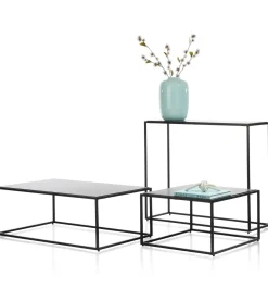 Stand Up bijzettafel in de kleur Zwart - COCOmaison