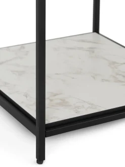 Stand up rek 45x50x193cm in de kleur Zwart - COCOmaison