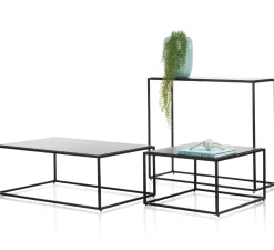 Stand Up salontafel in de kleur Zwart - COCOmaison