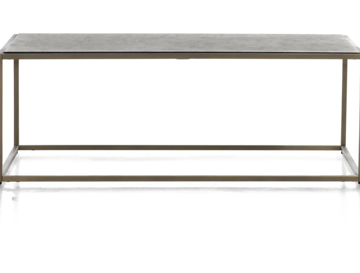 Stand Up salontafel in de kleur Goud - COCOmaison