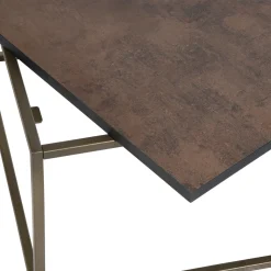 Stand Up salontafel in de kleur Goud - COCOmaison