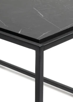 Stand Up salontafel (97x40cm) in kleur Zwart van COCOmaison