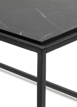 Stand Up salontafel (97x40cm) in kleur Zwart van COCOmaison