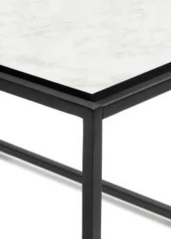 Stand Up salontafel (97x40cm) in kleur Zwart van COCOmaison