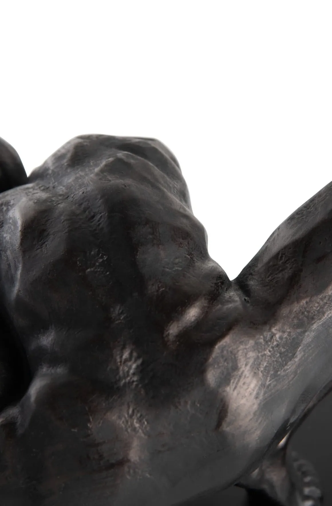 Stretching beeld H19cm in de kleur Zwart - COCOmaison