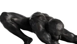 Stretching beeld H19cm in de kleur Zwart - COCOmaison