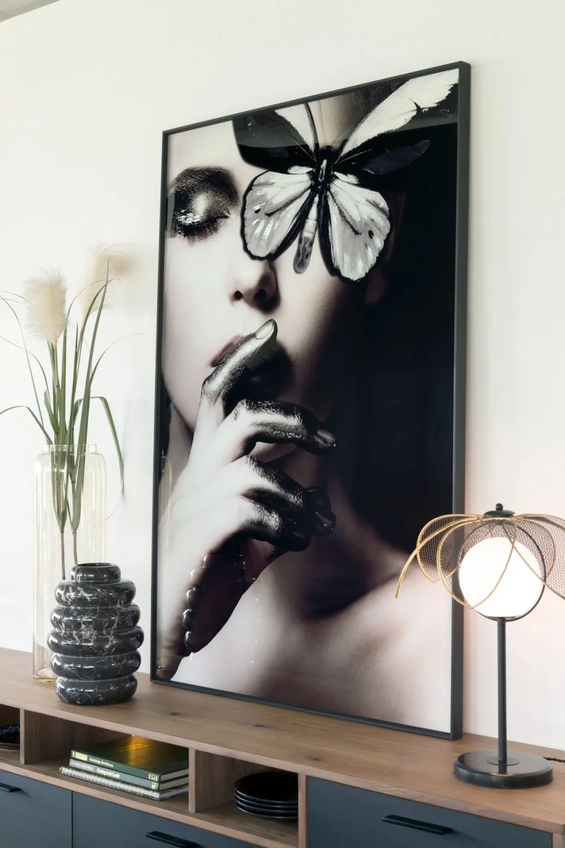 Tafellamp h49 cm Magnolia | COCOmaison