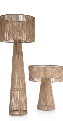 Tali tafellamp 1*E27 H57cm in de kleur Naturel - COCOmaison