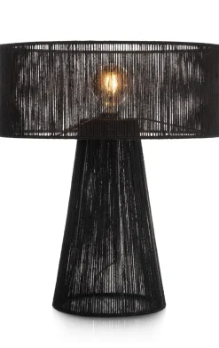 Tali tafellamp 1*E27 H57cm in de kleur Zwart - COCOmaison
