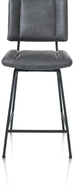 TATUM barstoel - draaibaar - stof Pala - antraciet