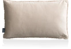 Teddy kussen 30x50cm in de kleur Beige - COCOmaison