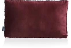 Teddy kussen 30x50cm in de kleur Rood - COCOmaison