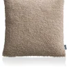 Teddy kussen 45x45cm in de kleur Beige - COCOmaison