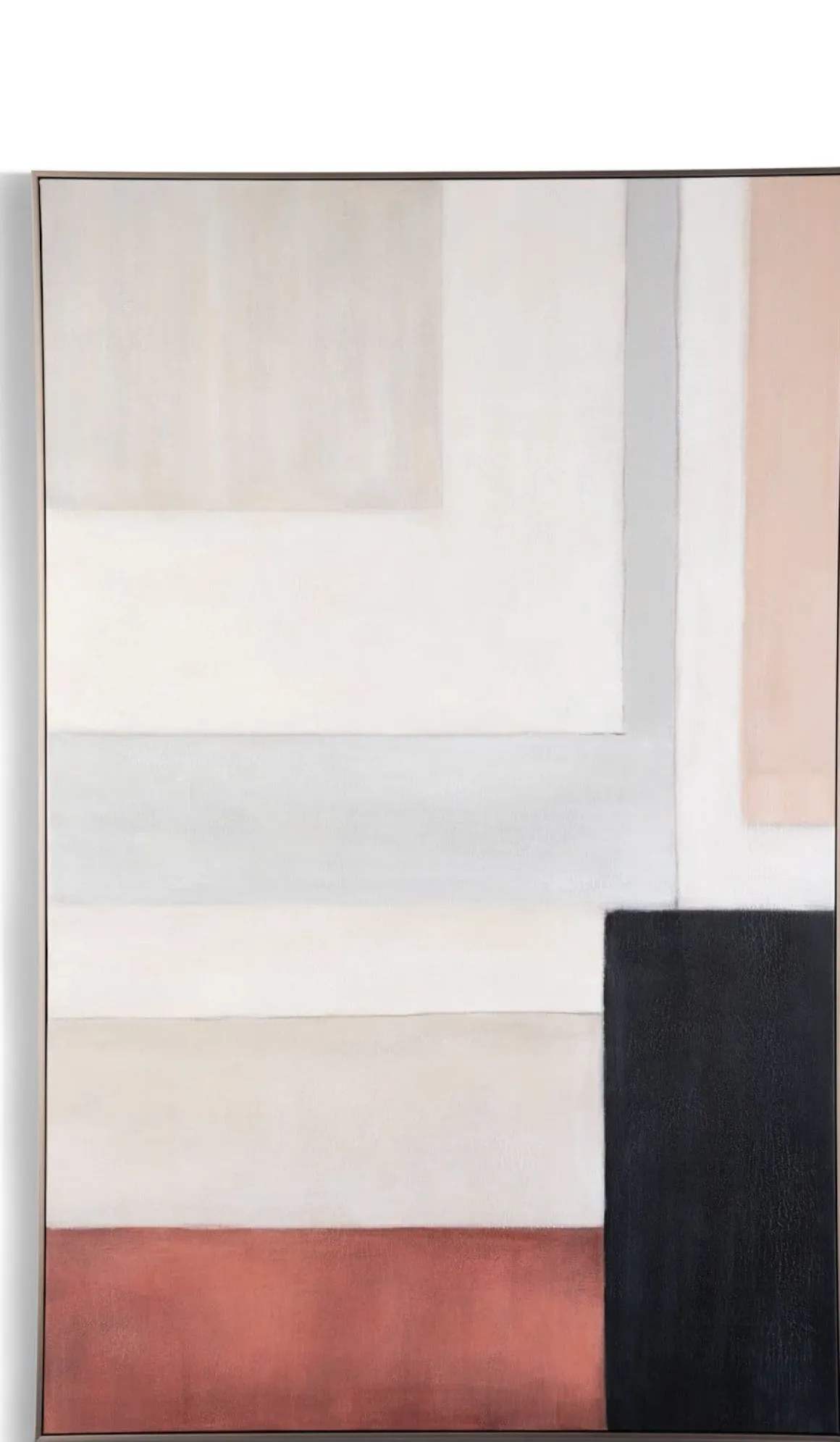 Tijn schilderij 90x140cm in de kleur Multi Color - COCOmaison