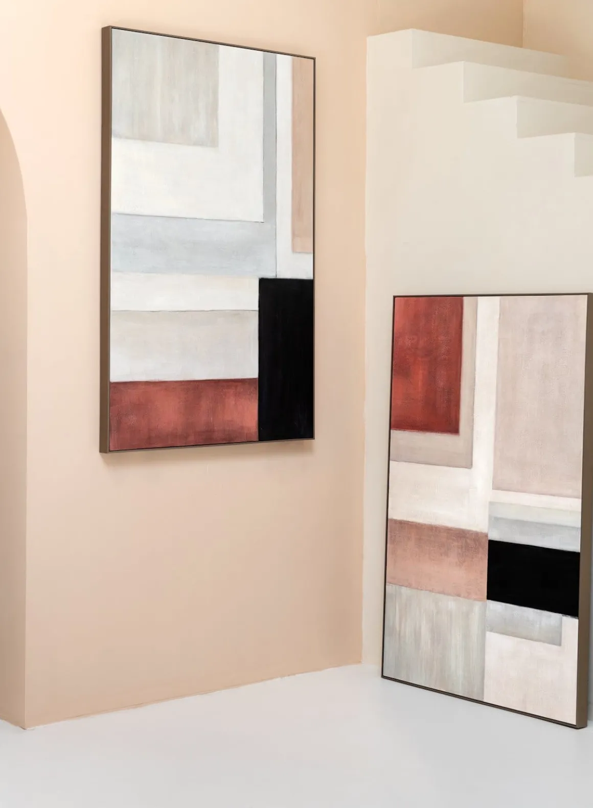 Tijn schilderij 90x140cm in de kleur Multi Color - COCOmaison