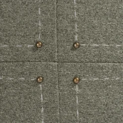 Timeless Avery kussen 50x50cm in de kleur Olijf - COCOmaison