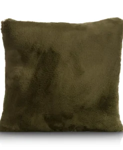 Timeless Evie kussen 45x45cm in de kleur Olijf - COCOmaison