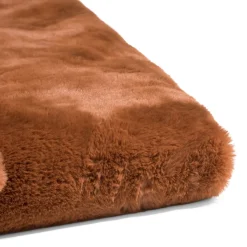 Timeless Evie plaid 130x160cm in de kleur Koper - COCOmaison