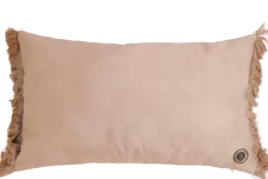Timeless Mila kussen 30x50cm in de kleur Camel - COCOmaison