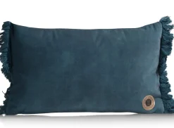 Timeless Mila kussen 30x50cm in de kleur Blauw - COCOmaison