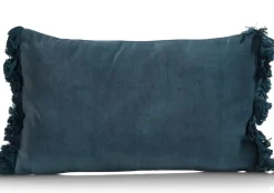 Timeless Mila kussen 30x50cm in de kleur Blauw - COCOmaison