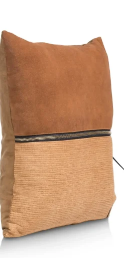 Timeless Sofia kussen 45x45cm in de kleur Geel - COCOmaison