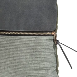 Timeless Sofia kussen 45x45cm in de kleur Olijf - COCOmaison