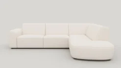 Tineo, hoekbank rechts - Ponti - Creme