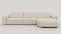 Tineo, loungebank rechts - Livigno - Creme