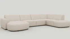 Tineo, U-bank rechts - Livigno - Creme