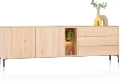Trenton dressoir 240 cm - 2-deuren in de kleur Naturel - XOOON
