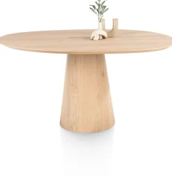 Trenton eetkamertafel 150 x 120 cm in de kleur Naturel - XOOON