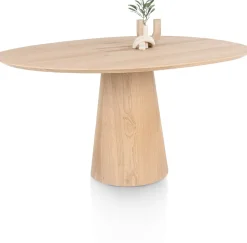 Trenton eetkamertafel 150 x 120 cm in de kleur Naturel - XOOON