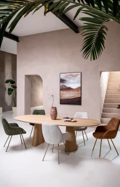 Trenton, eetkamertafel 210 x 105 cm - natural