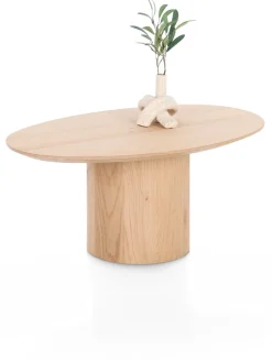 Trenton salontafel 80 x 51 cm in de kleur Naturel - XOOON