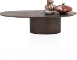 Trenton, salontafel 120 x 50 cm - Clay