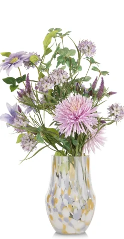 Tropaeolum Spray H88cm kunstbloem in de kleur Groen