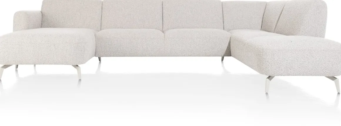 Twist, Longchair links - 2,5 zits zonder armen - ottomane rechts