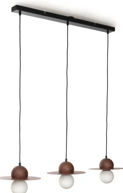 Ufo hanglamp (3*G9) in de kleur Bruin - COCOmaison