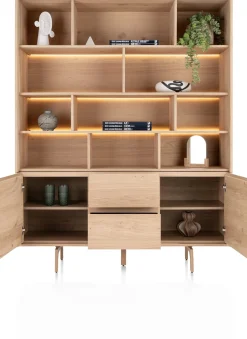 Valgard buffet 160 cm - 2-deuren (+ LED) - XOOON