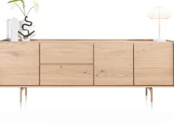 Valgard dressoir 230 cm - 3-deuren + 2-laden - XOOON