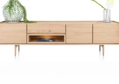 Valgard lowboard 190 cm - 3-deuren (+ LED) - XOOON